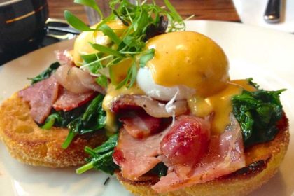 eggs benedict bee well honey
