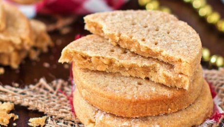 peanut butter and honey shortbread cookie recipe bee well honey farm
