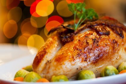 chicken-close-up-dinner-265393 rotisserie chicken