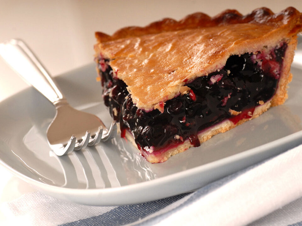 honey blueberry pie recipe
