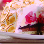 Baked Alaska With Honey Italian Meringue