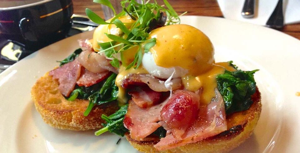 Baked Honey Bacon Benedict