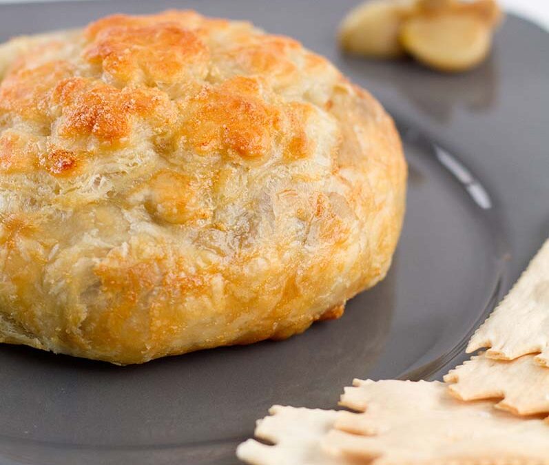 Honey and Walnut Baked Brie