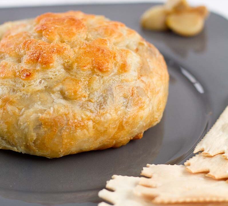 Honey and Walnut Baked Brie