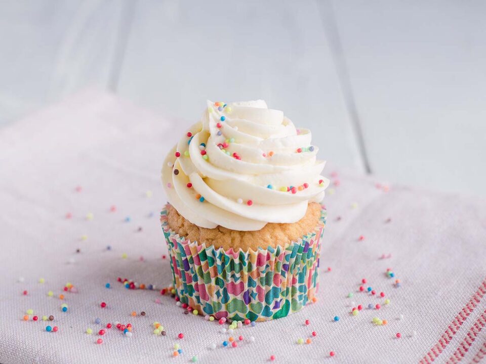 Honey Cupcakes With Honey Cream Cheese