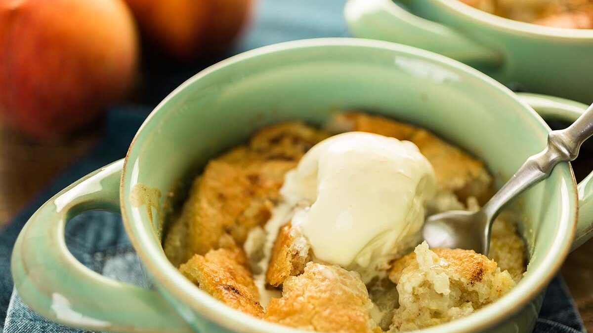 Honey Peach Cobbler