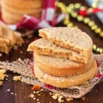 Peanut Butter and Honey Shortbread Cookies